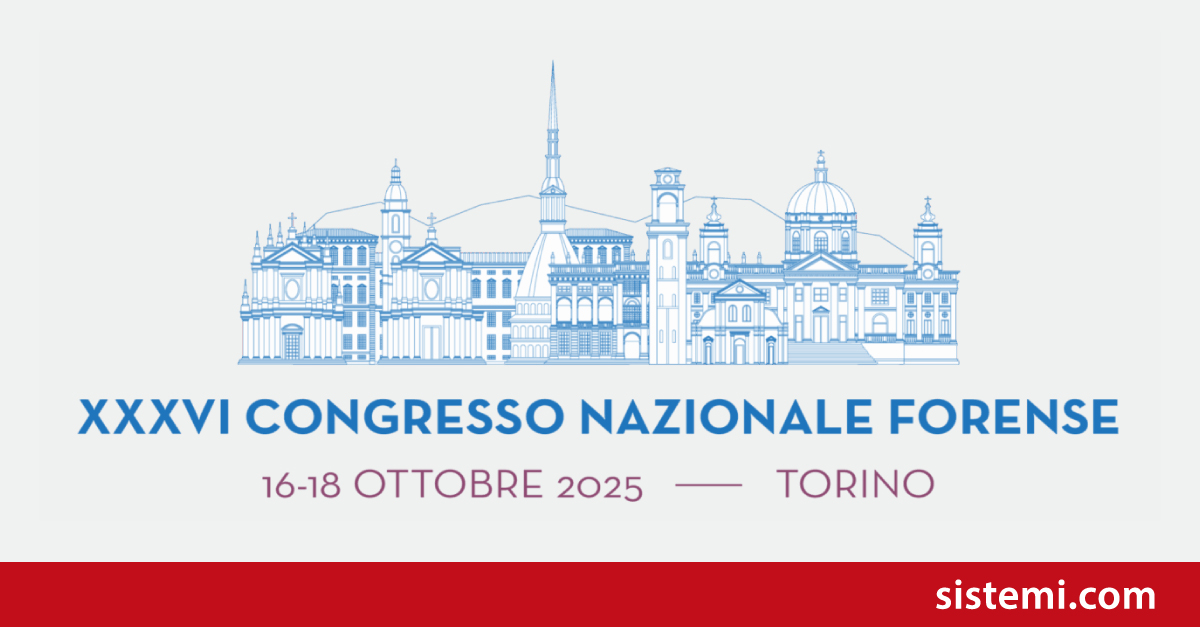 Sistemi è sponsor del XXXVI Congresso nazionale forense